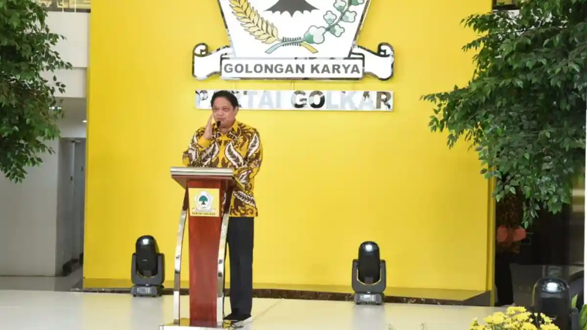 Ketum Partai Golkar Airlangga Hartarto Pasang Target Menang Pilpres, Pileg dan Pilkada