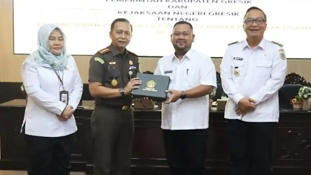 Selamatkan Aset-Aset Daerah, Pemkab Gresik Gandeng Kejaksaan Dalam Penanganan Hukum Perdata  TUN