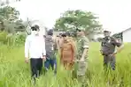 Wabup Nadirsyah Cek Lokasi Rencana Pembangunan Batalyon TNI AD di Tubaba