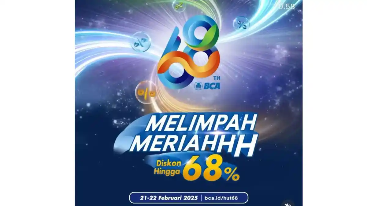 HUT BCA ke-68, Ini Daftar Promo Makanan & Minuman Spesial di Berbagai Restoran! Hanya Berlaku 2 Hari