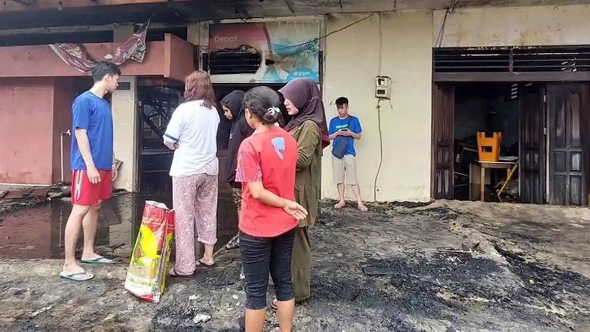 Pemilik RM Nesmelo Samarinda Sebut Sumber Api dari Gudang, Diduga Akibat Korsleting Listrik