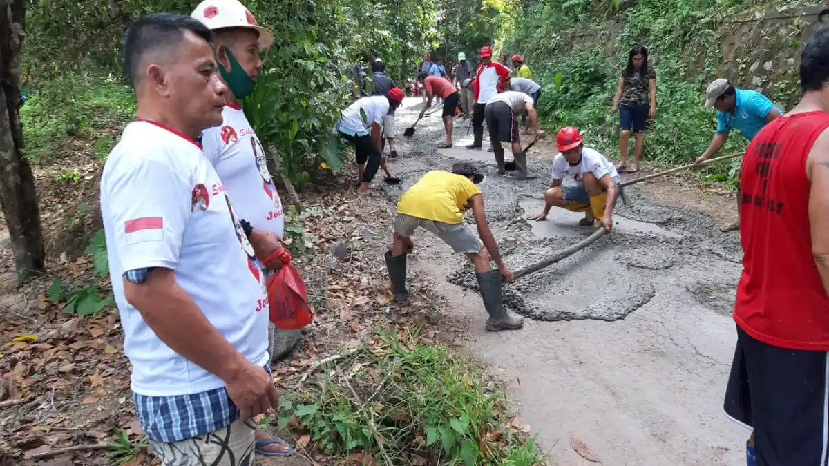 Rampungkan Perbaikan Jalan Sawangan-Sampiri, JG-KWL Tuai Dukungan