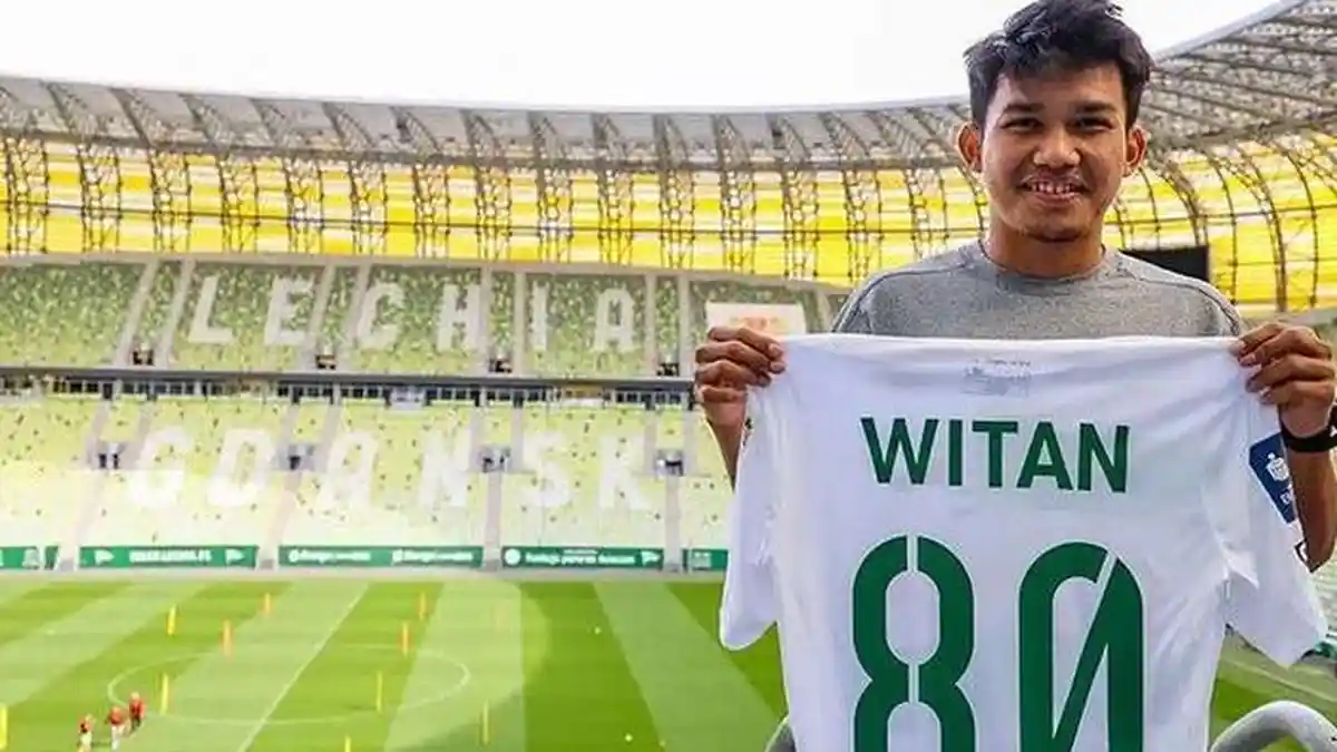 Witan Sulaeman Debut Di Lechia Gdansk, Nyaris Cetak Gol