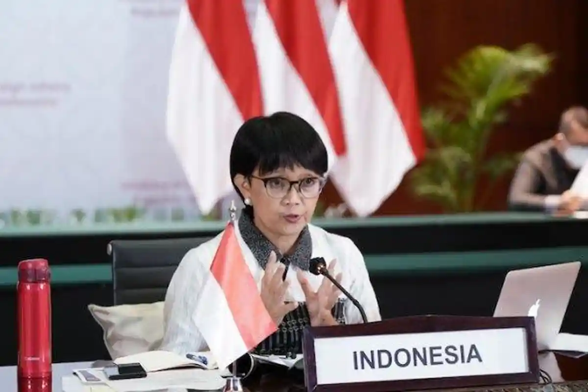 Menlu Retno Marsudi: Di Lokasi Pengungsian Gaza, 1 Toilet Digunakan 700 Orang