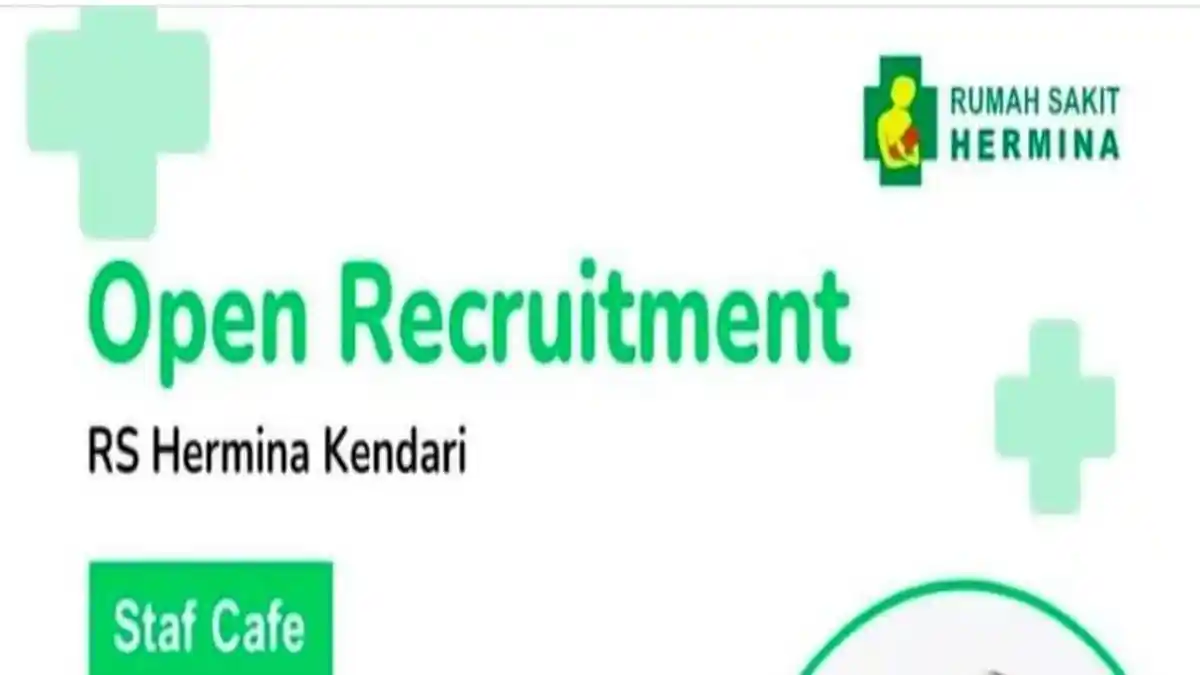 RS Hermina Kendari Buka Lowongan Kerja Agustus 2023 Posisi Staf Cafe, Cara Daftar dan Syarat Pelamar