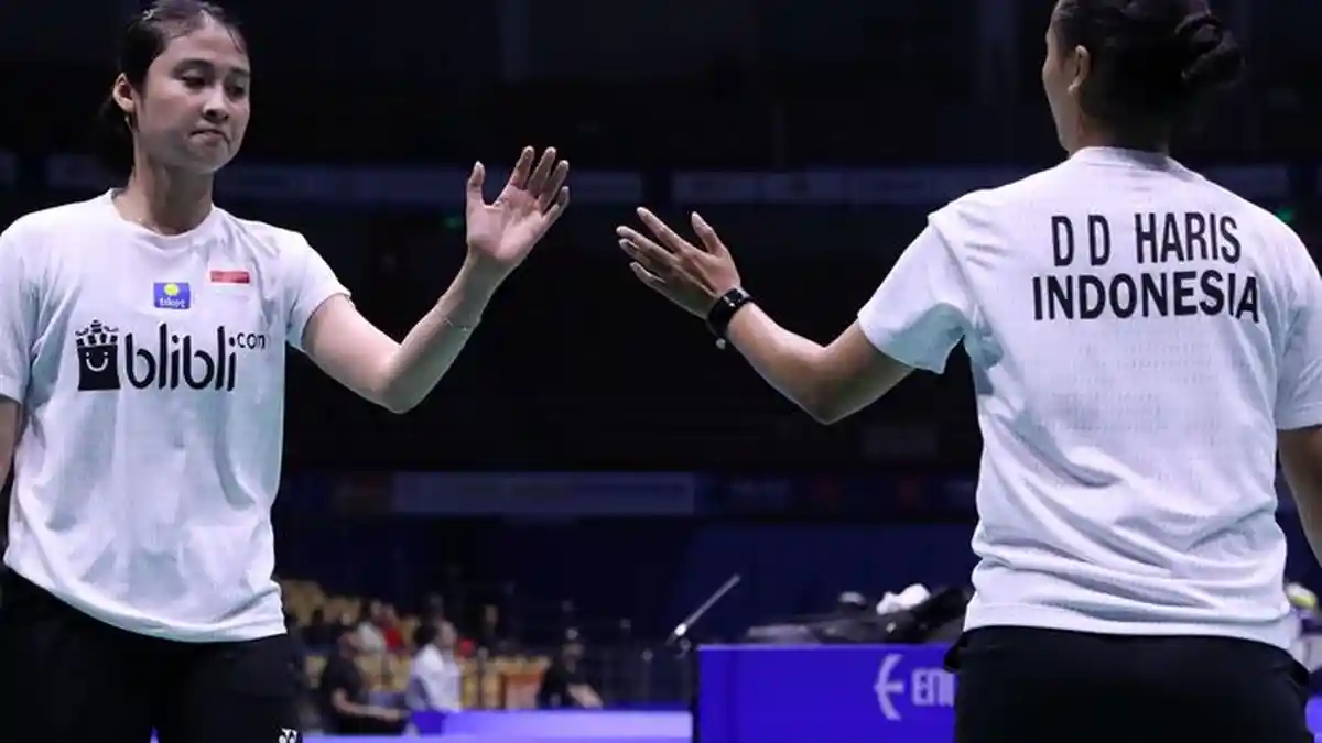 Della/Rizki Terhenti di Semifinal Kejuaraan Asia 2019, Takluk dari Chen Qingchen/Jia Yifan
