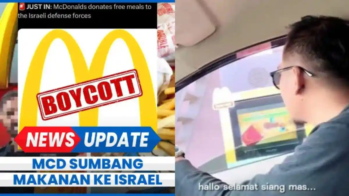 Prank Karyawan McD Terkait Palestina, TikTokers Ini Tuai Kecaman, McD Indonesia Buka Suara