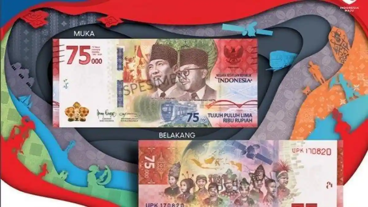 BI Bersama Kementerian Keuangan Merilis Uang Rupiah Khusus Bertepatan Peringatan HUT RI ke 75 Tahun