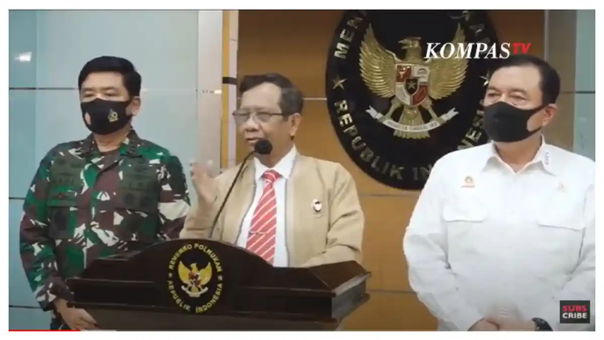 Pastikan akan Menindak Tegas Aksi Teror MIT di Sigi, Mahfud MD Sebut Sisa-sisa Kelompok Santoso