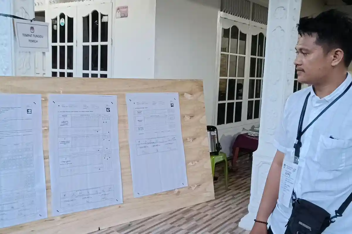 Ratusan Warga di Gedong Meneng Bandar Lampung Golput