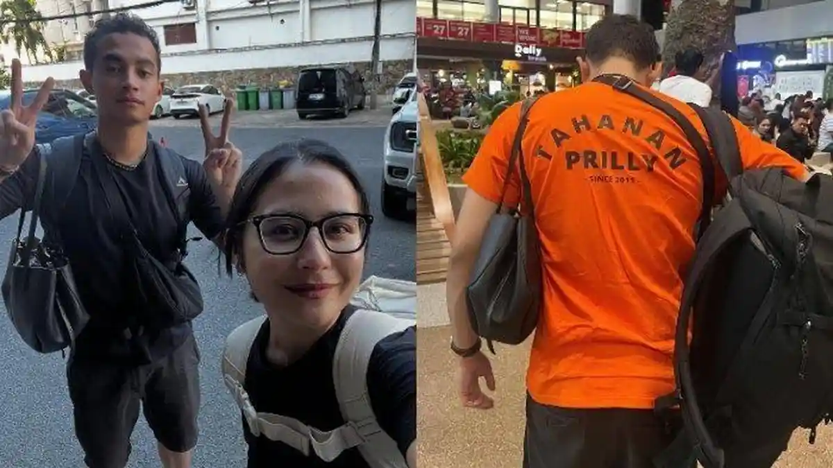 Prilly Latuconsina Pamer Pacar baru,  Spill Momen Liburan di Kamboja Bareng Sosok Baju Tahanan 