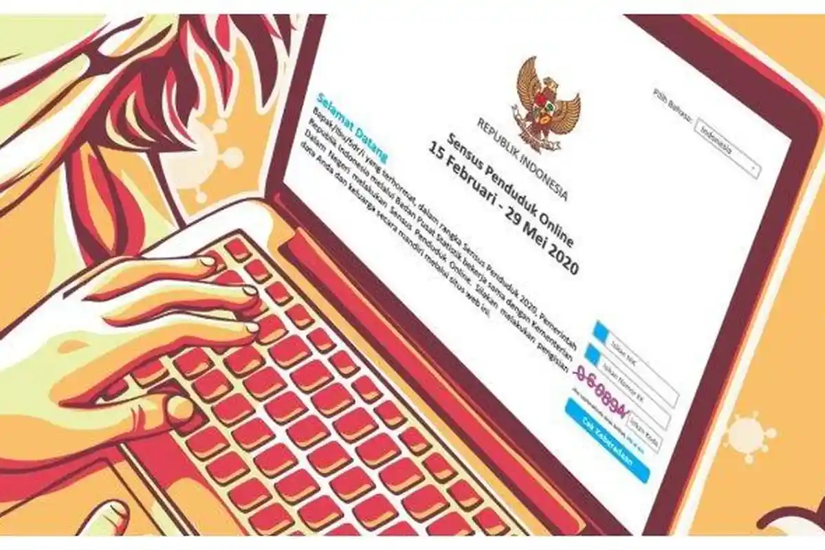 Cara Isi Sensus Penduduk Online 2020, Login sensus.bps.go.id, Siapkan KK & KTP, Sisa 8 Hari Lagi