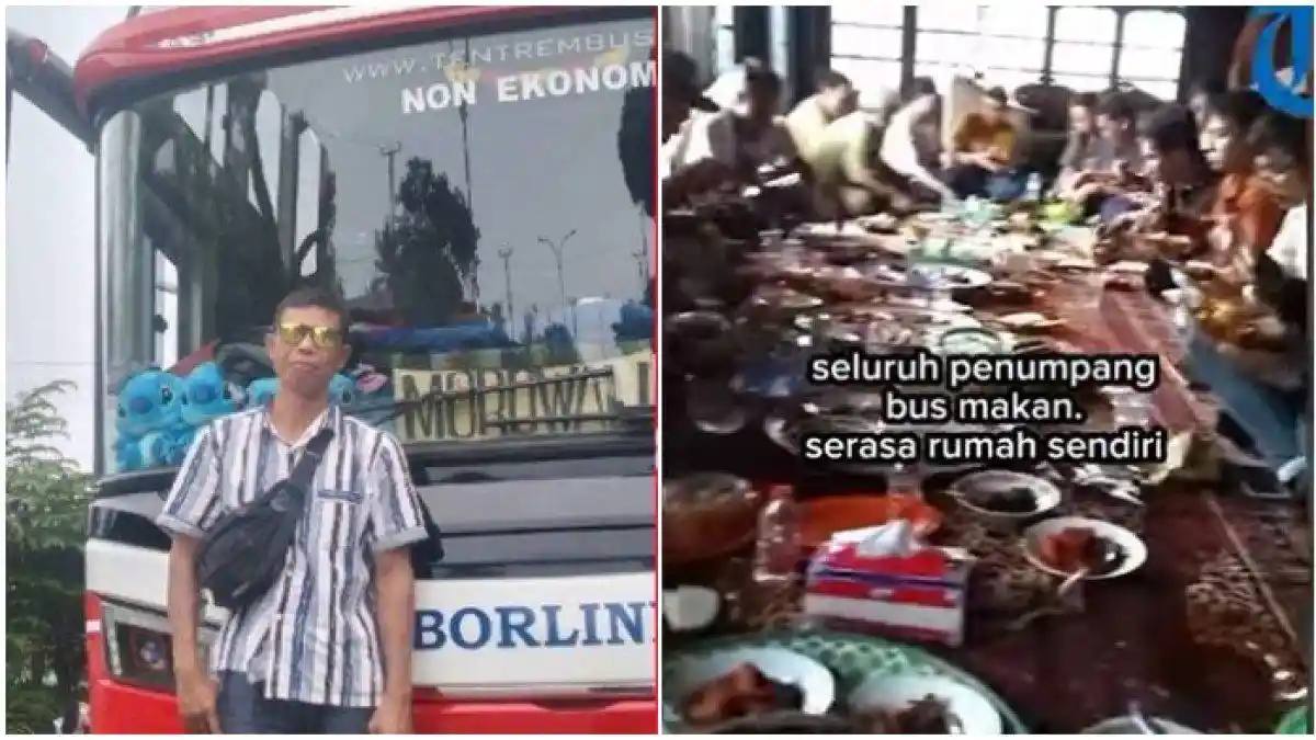 Nasib Mujur Sopir Bus Bawa Penumpang Lebaran ke Rumah Mertua Viral ...