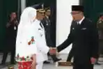 Pelantikan Pejabat Bupati Cirebon di Gedung Sate