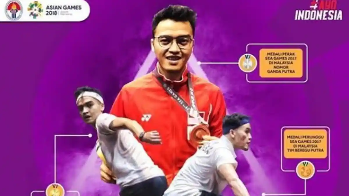 Inilah Profil Agung Wilant, Mantan Model yang Kini Jadi Atlet Squash Indonesia di Asian Games 2018