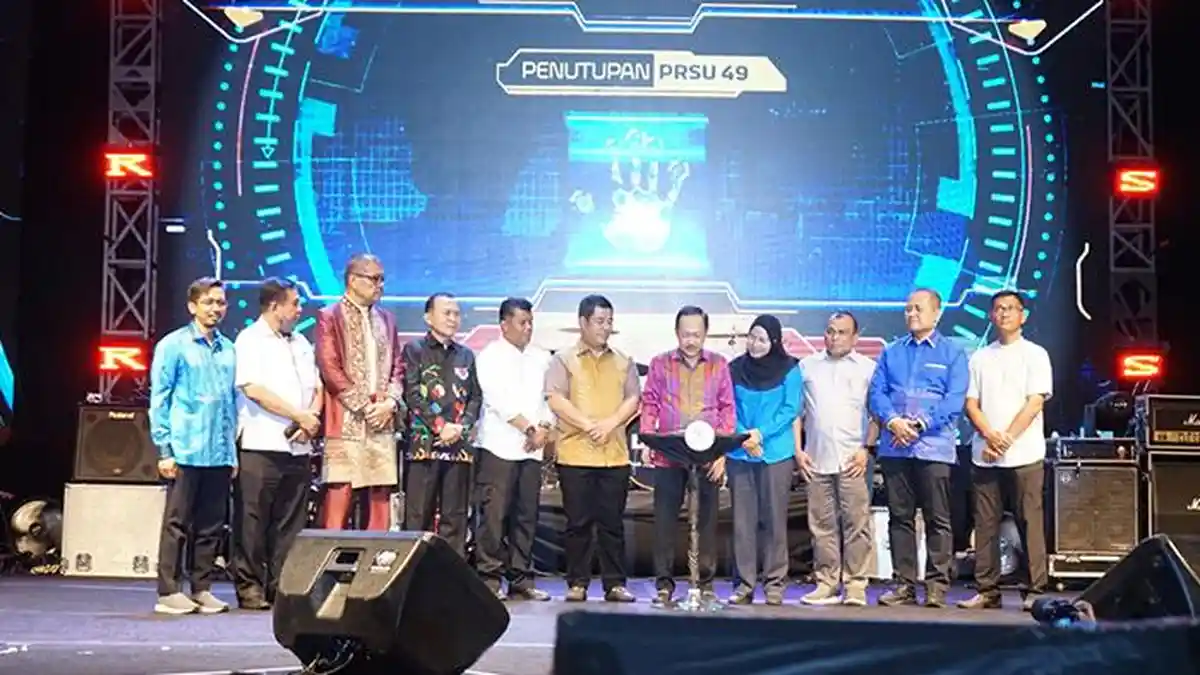 Wabup Asahan Ikuti Penutupan PRSU Ke- 49