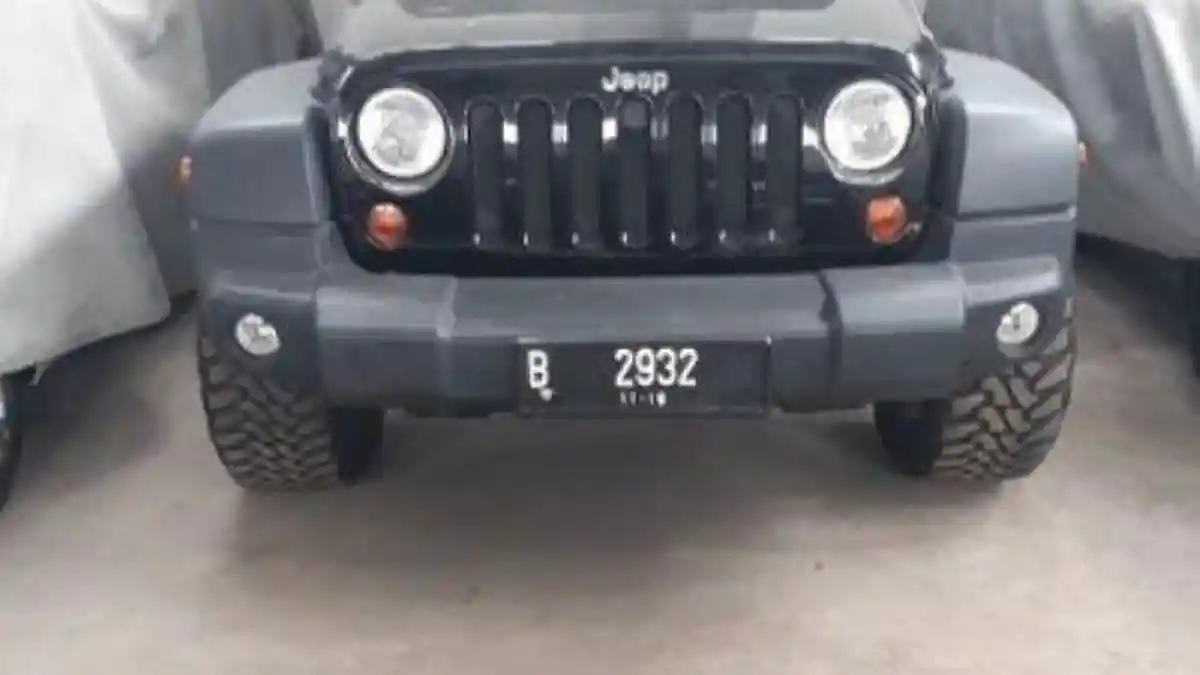 KPK Lelang Jeep Wrangler, Buka Harga dari Rp 500 Jutaan