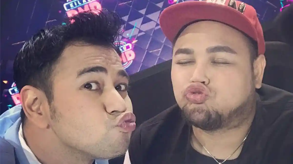 Dicium Ivan Gunawan, Ekspresi Raffi Ahmad Ini Bikin Ngakak, Kayak Pingin Kabur