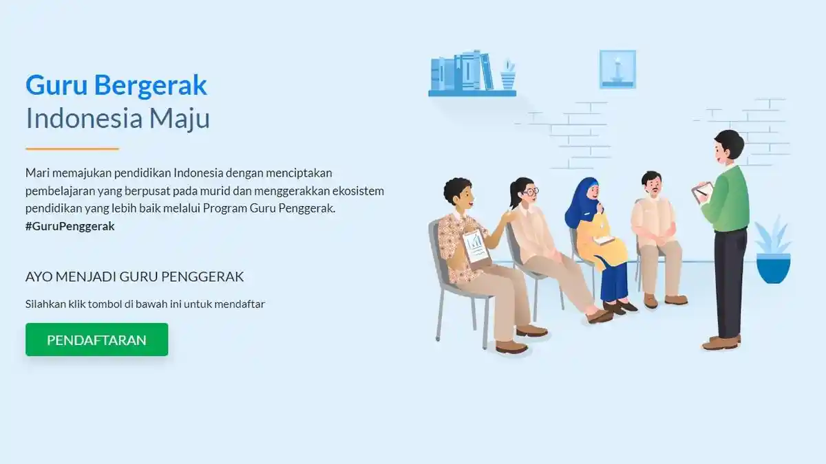 Pendaftaran Calon Guru Penggerak Angkatan 12 Dibuka, Cek Syarat, Kriteria, Cara Daftar dan Jadwalnya