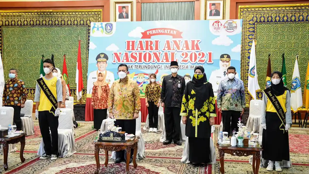Peringatan Hari Anak Nasional, Pemprov Prioritaskan Kepentingan Anak-anak Kepri
