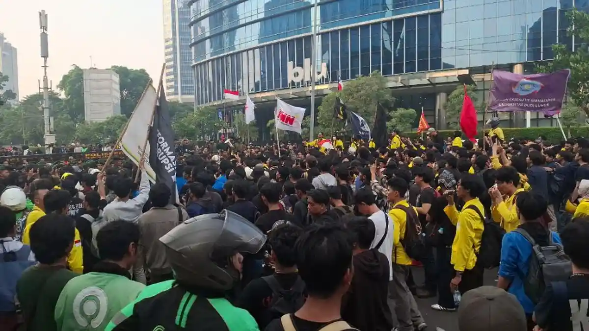 Polda Metro Jaya Respons Matinya CCTV Saat Aksi Mahasiswa di Sekitar Bundaran HI