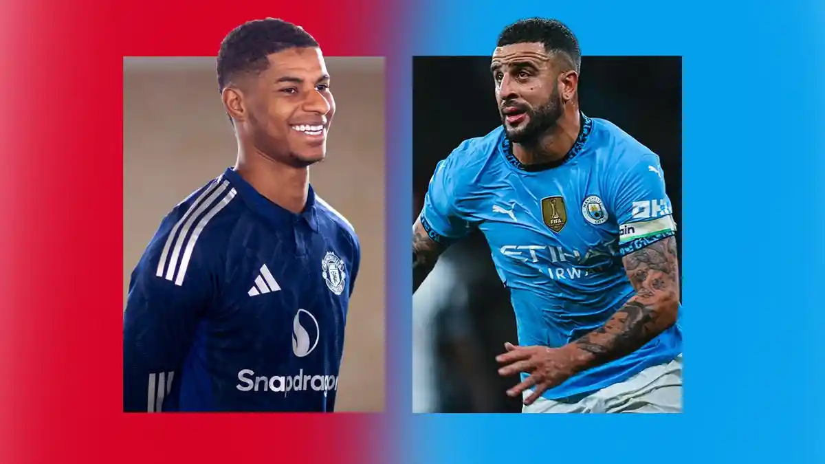 Transfer AC Milan, Marcus Rashford Masih Prioritas, Kyle Walker Menunggu