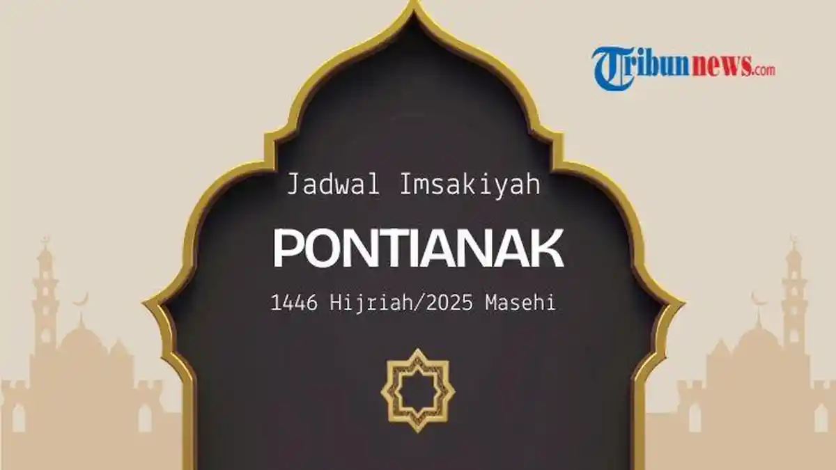 Jadwal Imsakiyah Kota Pontianak Puasa Ramadhan 2025/1446 H selama Satu Bulan