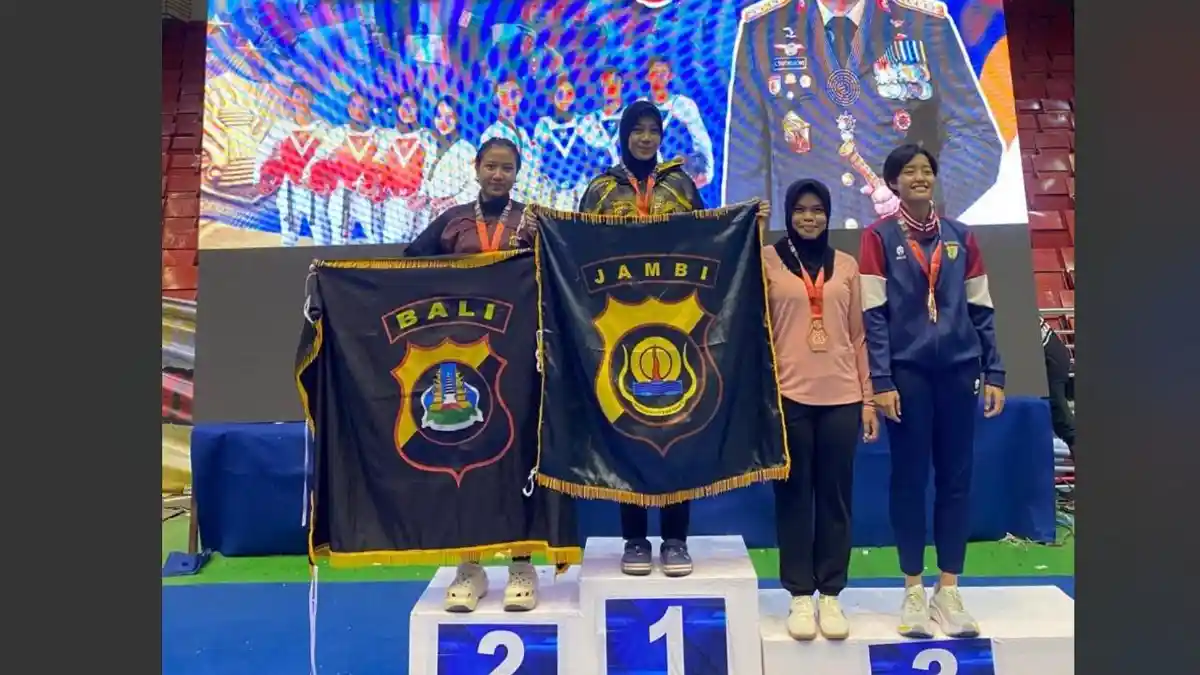 Atlet Taekwondo Polda Bali Sabet 2 Perak dan 1 Perunggu di Ajang Kerjurnas Kapolri Cup 6
