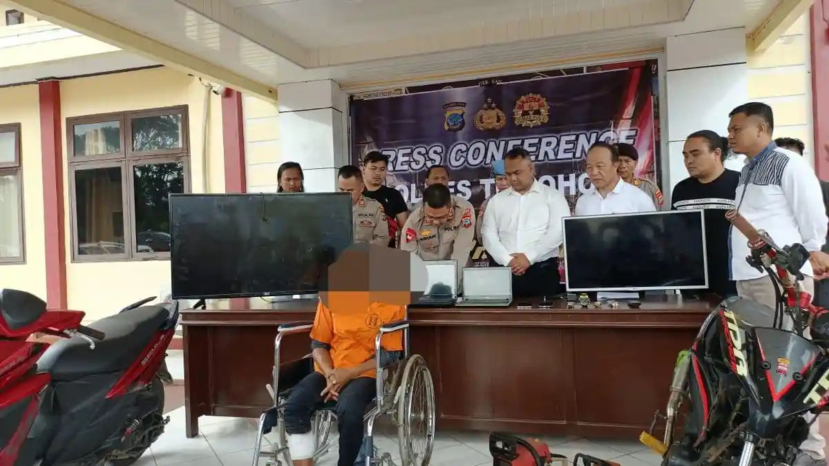 BREAKING NEWS, Polres Tomohon Bekuk Spesialis Curanik dan Curanmor, Pelaku Dihadiahi Timah Panas