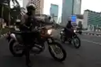 Pengamanan Malam Takbiran di Ibukota Jakarta