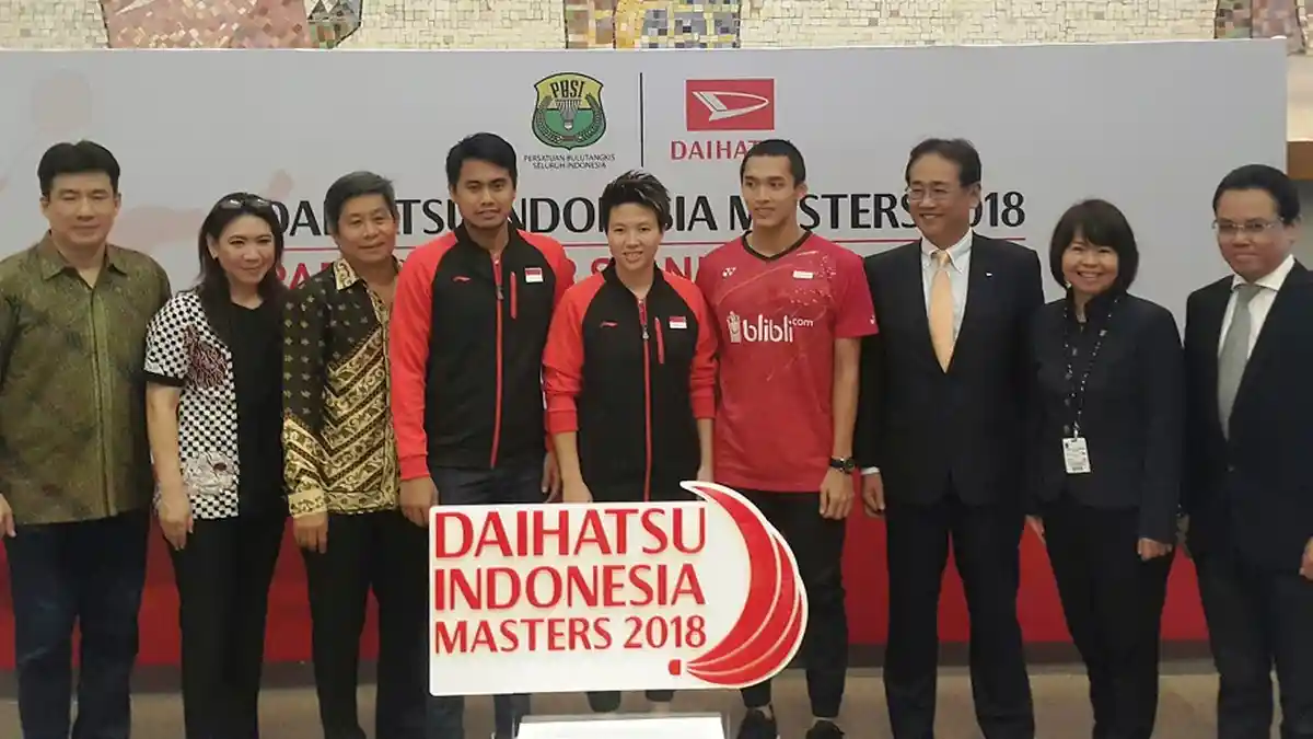 Daihatsu Indonesia Masters Digelar Januari 2018