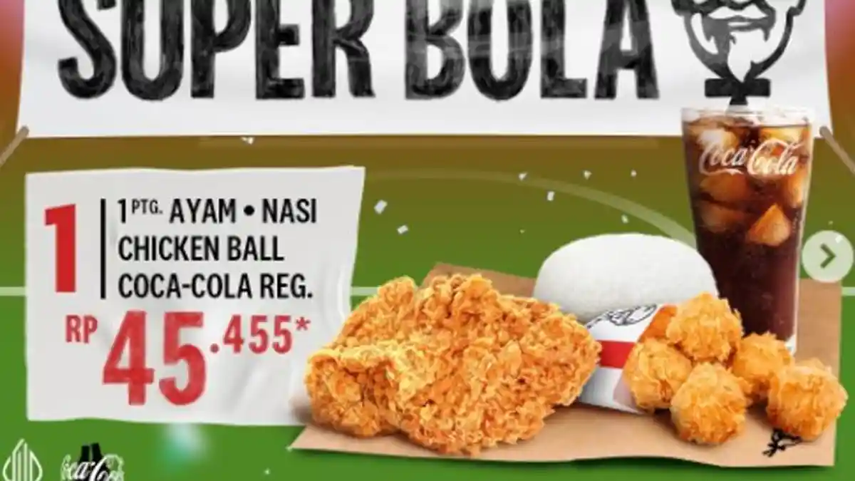Promo Makanan 29 Desember, Khusus Nobar Piala AFF KFC, Domino, dan Burger King Kasih Diskon