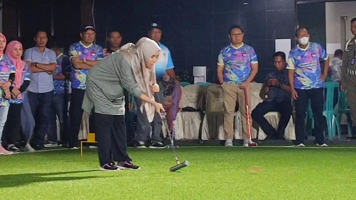 Halaman Dinas PUPR Provinsi Gorontalo Jadi Lapangan Gateball Berstandar Nasional