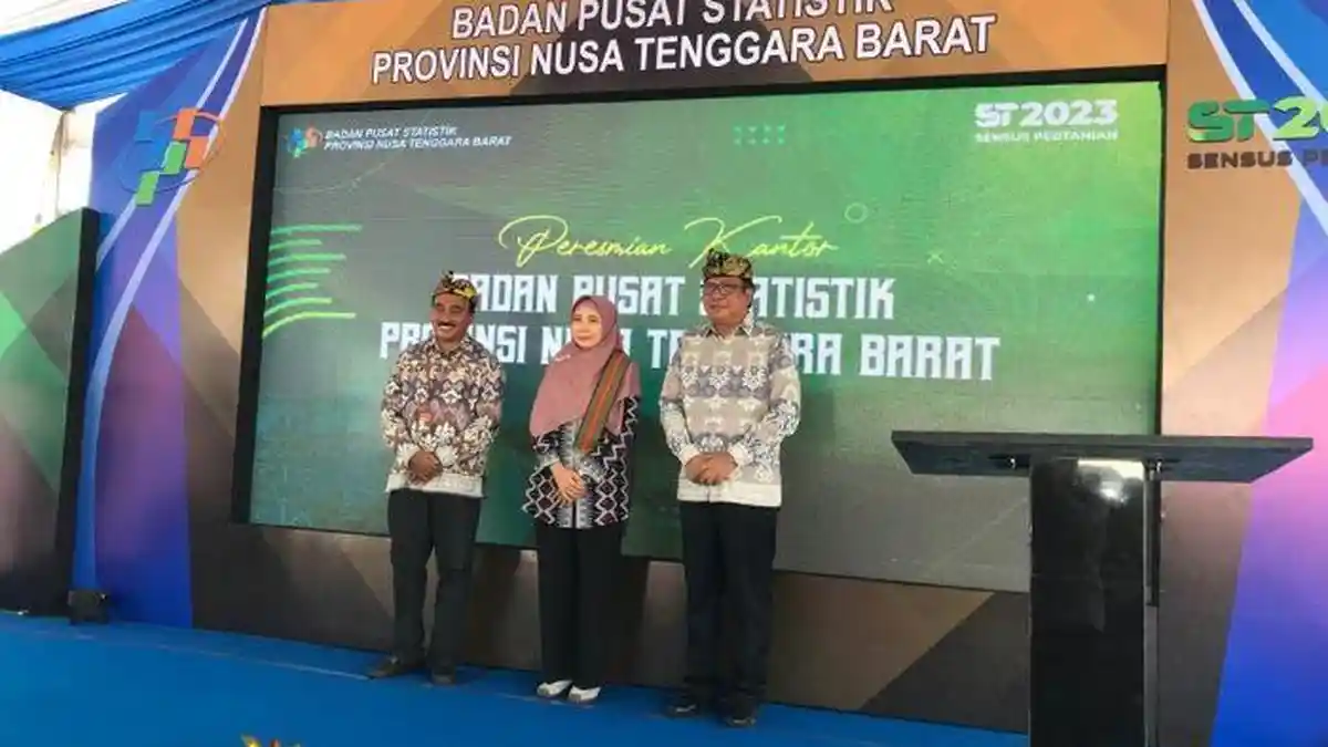 Kepala BPS RI dan Wagub NTB Resmikan Kantor BPS NTB, Momentum Baru Hasilkan Data Berkualitas