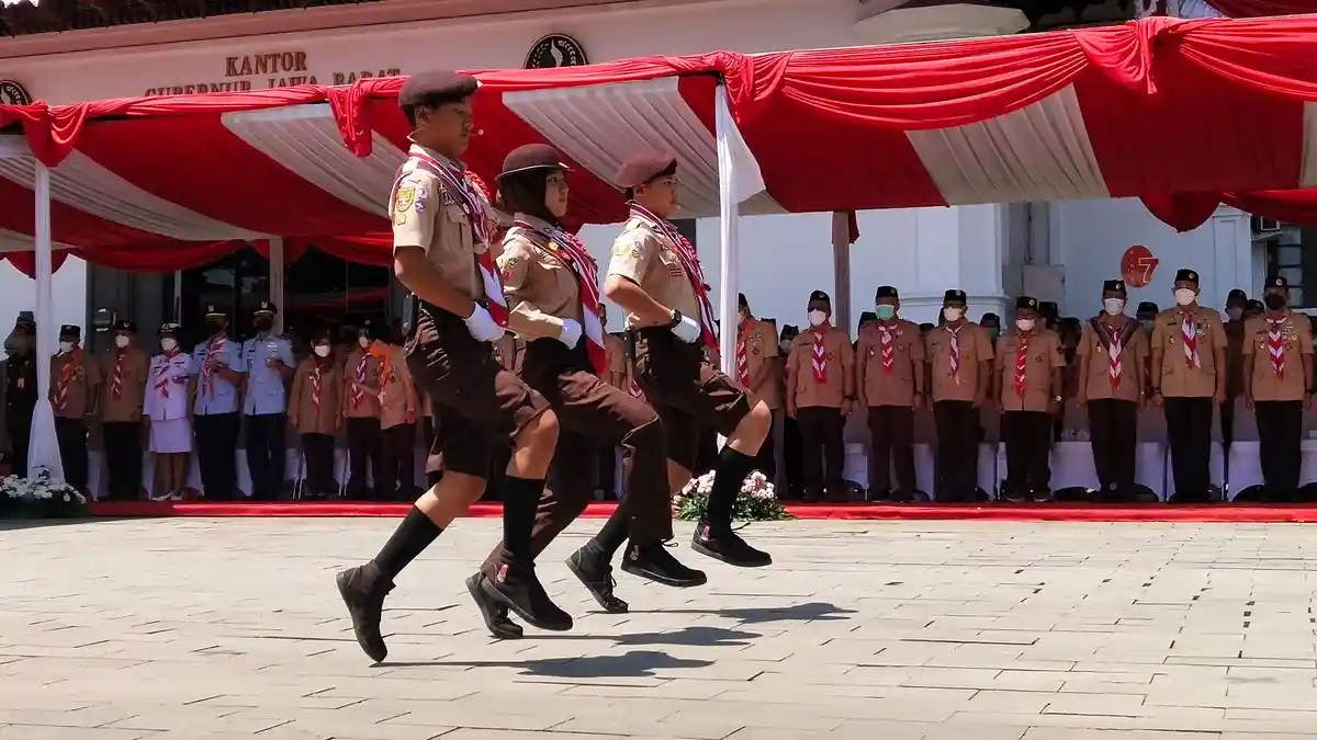 Daftar Petugas Upacara Hari Pramuka 2025: Jumlah, Tugas, dan Susunan Acara