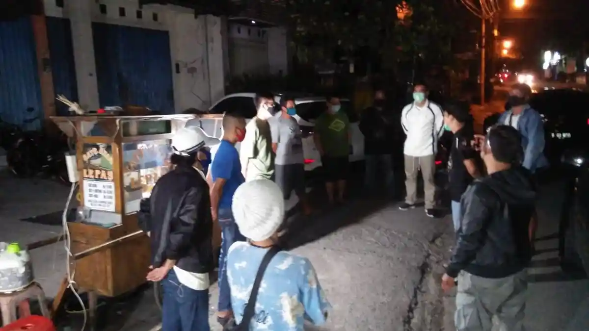 Cegah Aksi Kejahatan, Satreskrim Polresta Denpasar Patroli di Sejumlah Tempat