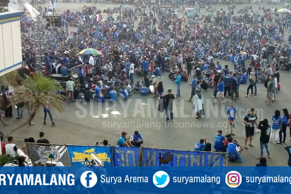 Harga Tiket Arema FC Vs Persib di Babak 16 Besar Piala Indonesia 2018, Ekonomi Seharga Rp 30.000