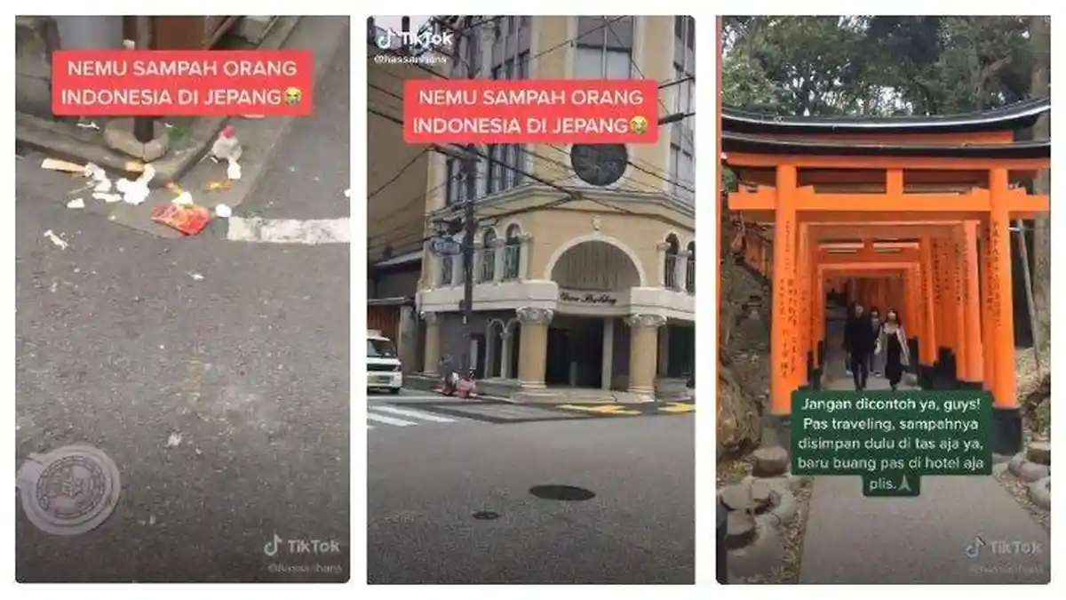 Bikin Jengkel dan Malu, Viral Nemu Sampah Orang Indonesia di Jepang