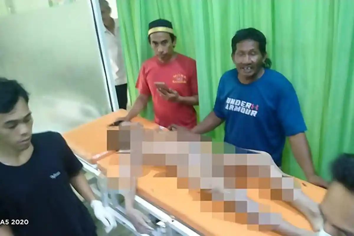 Diduga Diterkam Buaya A Ditemukan Tak Bernyawa, Ada Bekas Gigitan di Dada Punggung dan Paha Kanan