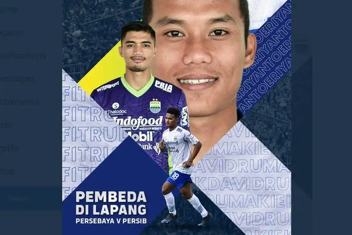 TONTON LIVE STREAMING INDOSIAR, Persib Bandung Vs Persebaya, Ciro Tak Mau Nangis, Berjuang Cetak Gol