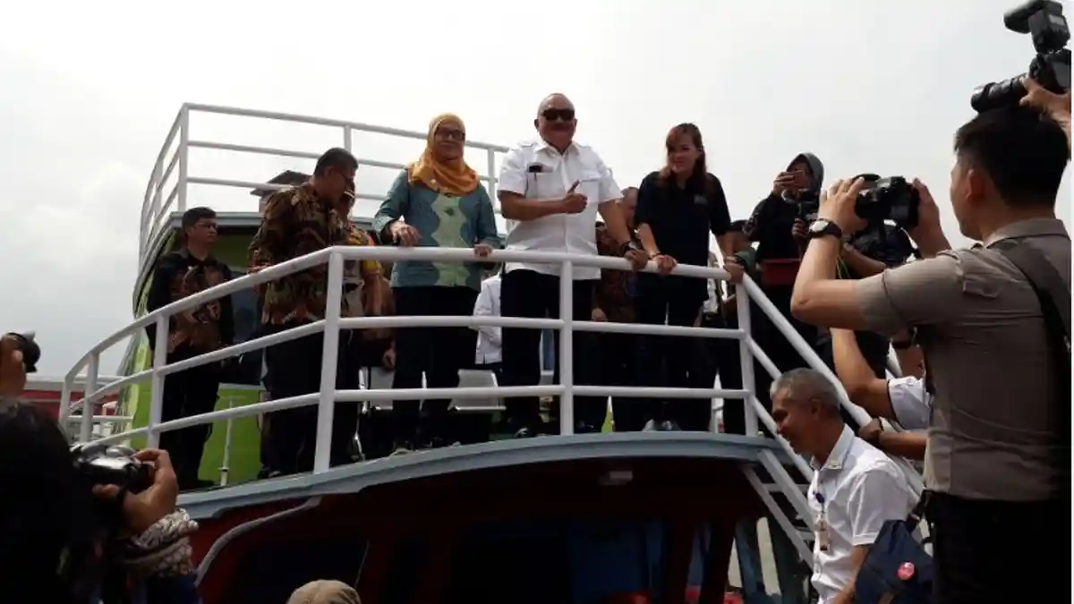 VIDEO : Melihat Isi di Dalam Kapal Wisata Belantara yang Layani Wisata ke Sembilang