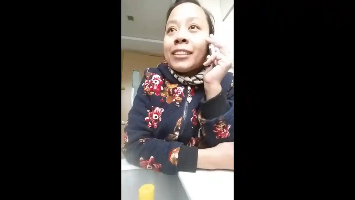 Viral, Video TKW Hongkong Curhat ke Presiden Jokowi Bikin Ngakak