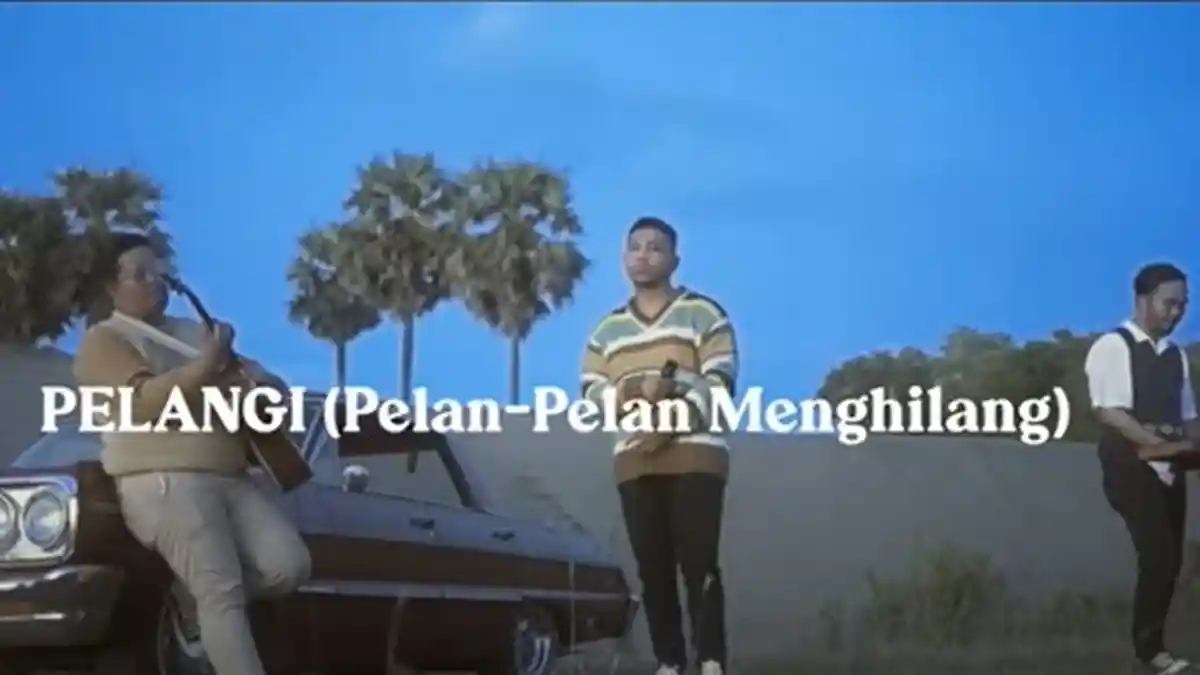 Lirik Lagu Pelangi - Fabio Asher 'Pelan Pelan Menghilang'