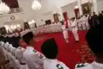 Presiden Jokowi Kukuhkan Paskibraka HUT RI Ke-72