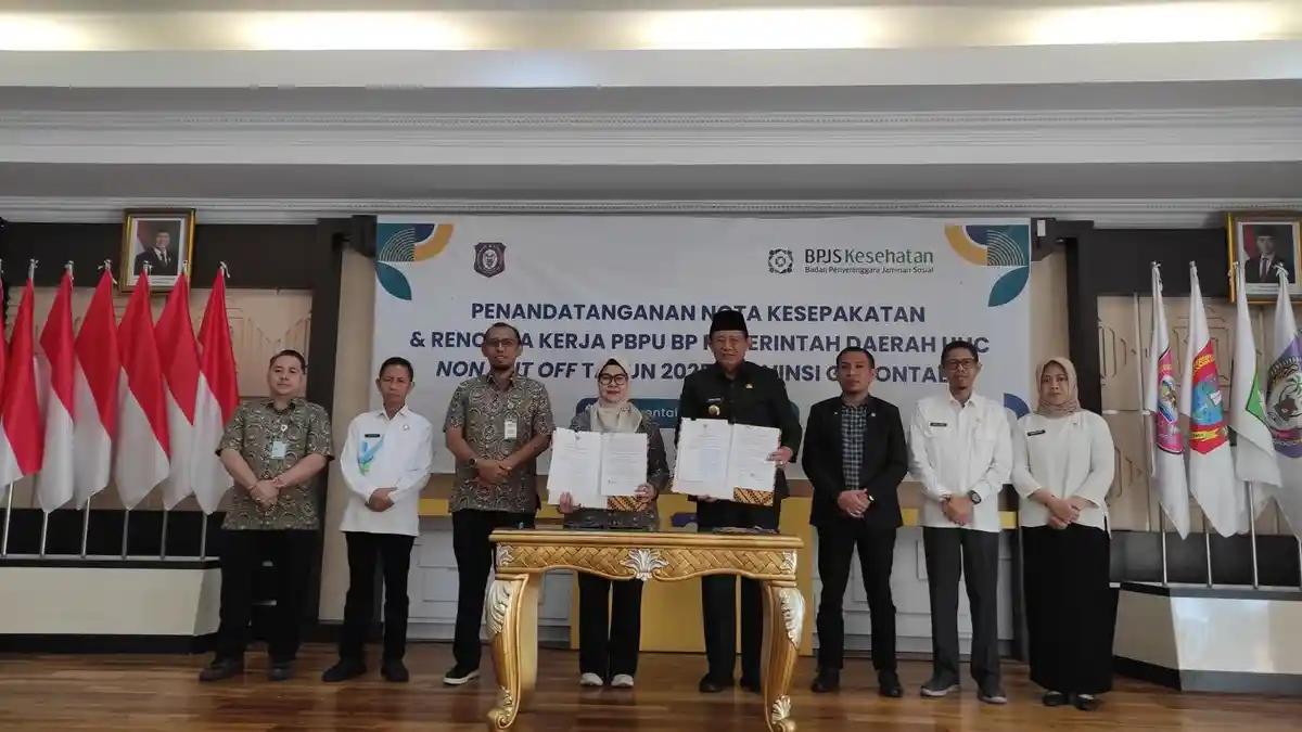 Provinsi Gorontalo Raih Penghargaan UHC 2025, Kepesertaan BPJS Aktif Sentuh 94,85 Persen