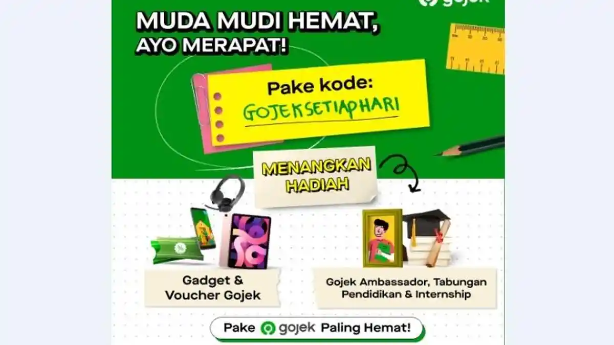 Gojek Ajak Generasi Muda Ikuti Tantangan GOJEKSETIAPHARI