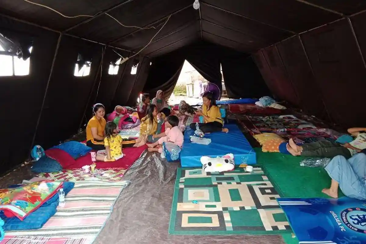 UPDATE Gempa Sumedang, Ratusan Orang Pilih Mengungsi, Rumah Rusak Akan Dapat Bantuan