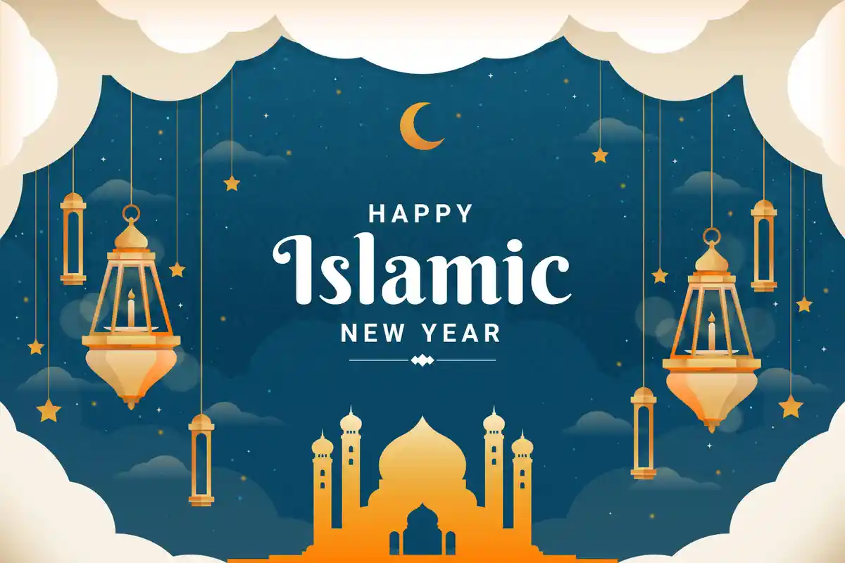 30 Poster Tahun Baru Islam 2023 atau 1 Muharram 1445 H, Gratis dan Aesthetic