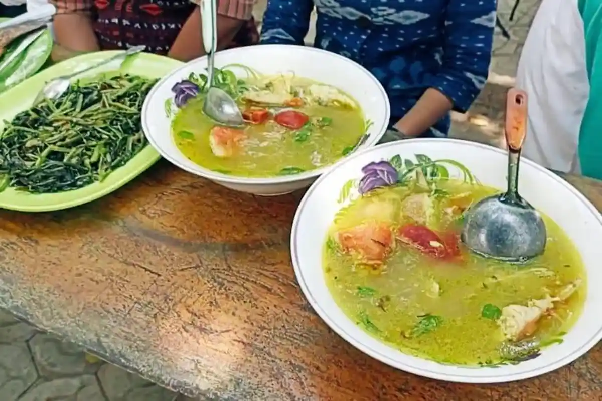 Kuah Asam Ikan Kerapu, Menu Andalan Desa Wisata Hadakewa Lembata