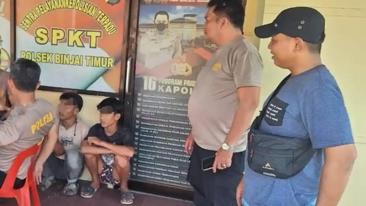 2 Pencuri Rel Kereta Api Bekas di Stasiun Binjai Ditangkap, 1 dari 3 Pelaku Kabur